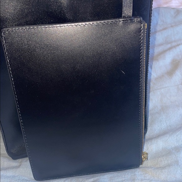 A.P.C. Black Virginie Leather Shoulder Bag - Picture 8 of 10